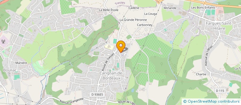 localisation de l'entreprise MONSIEUR ERIC JOUVION à CARIGNAN-DE-BORDEAUX