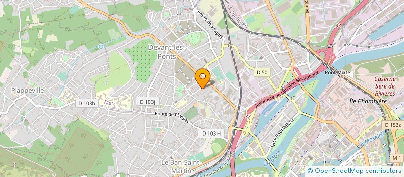 localisation de l'entreprise MONSIEUR ERIC JOYEUX  METZ