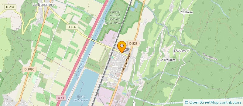 localisation de l'entreprise MONSIEUR ERIC JUAN  LE CHEYLAS