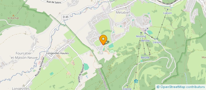 localisation de l'entreprise MONSIEUR ERIC JURCEVIC  METABIEF