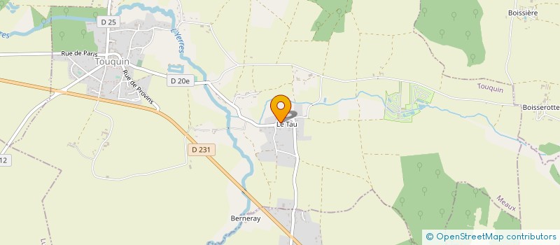 localisation de l'entreprise MONSIEUR ERIC KANT  TOUQUIN