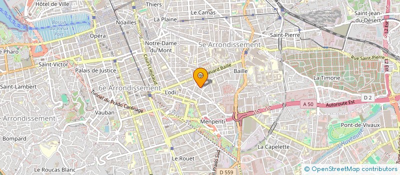 localisation de l'entreprise MONSIEUR ERIC KARADJIAN à MARSEILLE