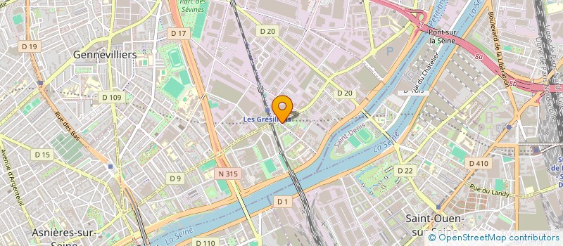 localisation de l'entreprise MONSIEUR ERIC KARNIB  ASNIERES-SUR-SEINE