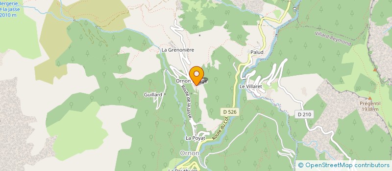 localisation de l'entreprise MONSIEUR ERIC KAYSER  SAINT-CHRISTOPHE-EN-OISANS