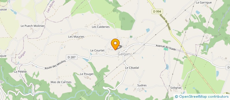 localisation de l'entreprise MONSIEUR ERIC KAZMA  GALGAN