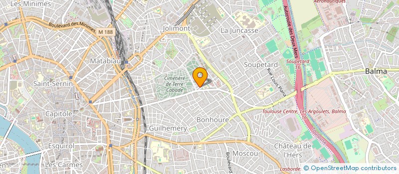 localisation de l'entreprise MONSIEUR ERIC KEBE à TOULOUSE