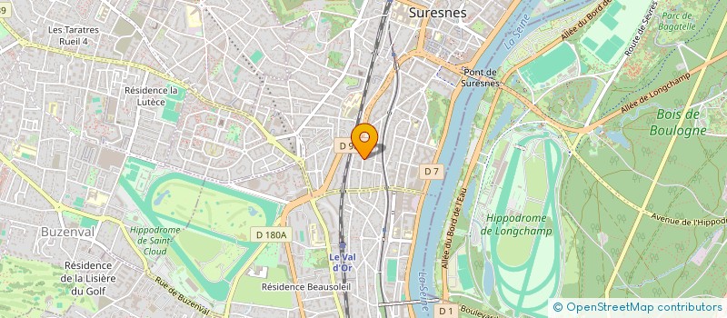 localisation de l'entreprise MONSIEUR ERIC KERBART à SURESNES