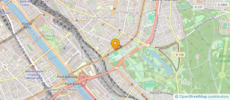 localisation de l'entreprise MONSIEUR ERIC KERVERN  PARIS