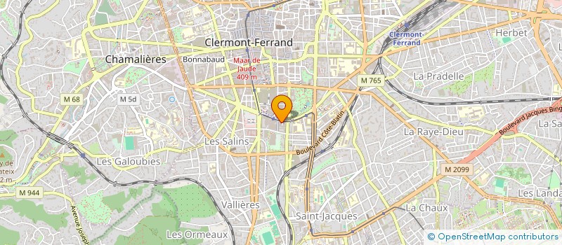localisation de l'entreprise MONSIEUR ERIC KILAMA à CLERMONT-FERRAND