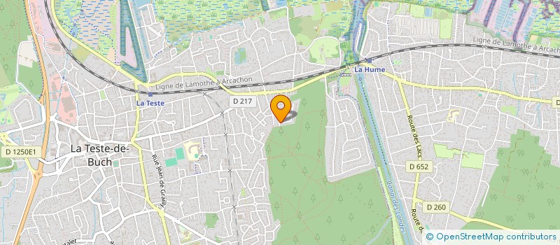 localisation de l'entreprise MONSIEUR ERIC KLISZ à LA TESTE-DE-BUCH