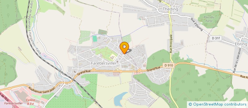 localisation de l'entreprise MONSIEUR ERIC KOCH  FAREBERSVILLER