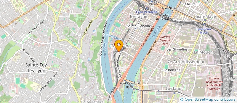 localisation de l'entreprise MONSIEUR ERIC KOHLER  LYON