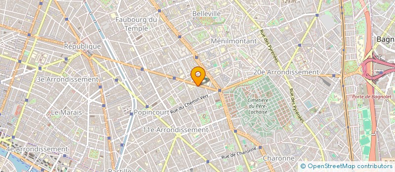 localisation de l'entreprise MONSIEUR ERIC KORNGOLD  PARIS