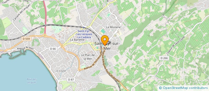 localisation de l'entreprise MONSIEUR ERIC KOULOUMIAN à SAINT-CYR-SUR-MER