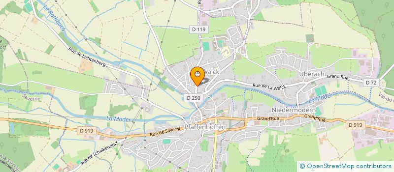 localisation de l'entreprise MONSIEUR ERIC KRAENNER  DAUENDORF