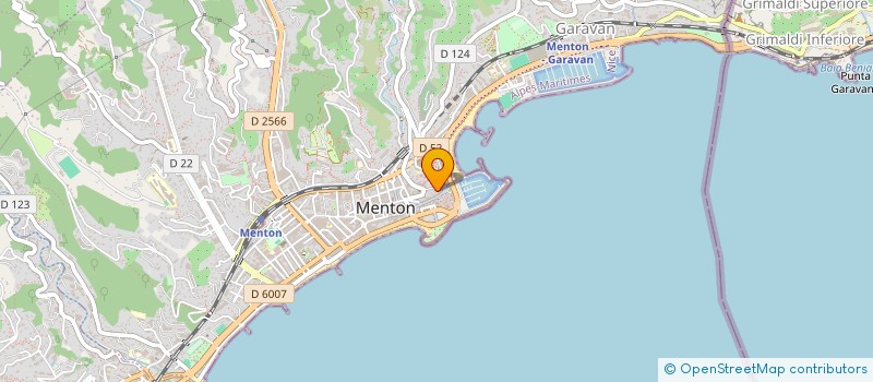 localisation de l'entreprise MONSIEUR ERIC KUMMER  MENTON