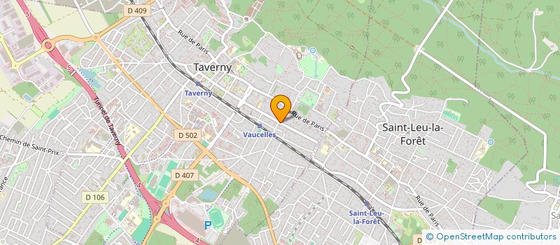 localisation de l'entreprise MONSIEUR ERIC KWAN HU  TAVERNY