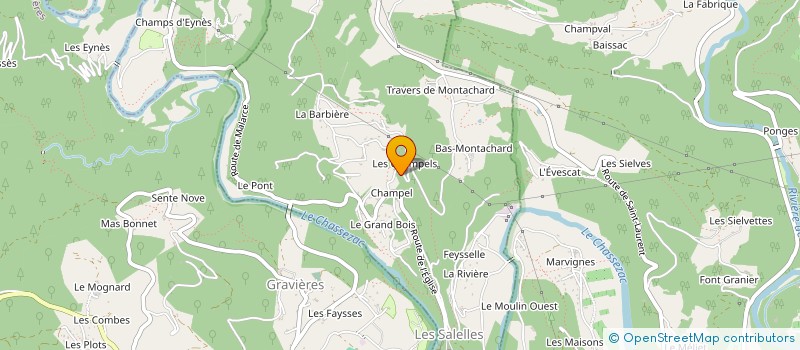 localisation de l'entreprise MONSIEUR ERIC L'HUILLIER à LES SALELLES