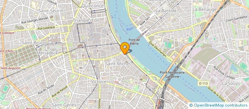 localisation de l'entreprise MONSIEUR ERIC LABORDE à BORDEAUX