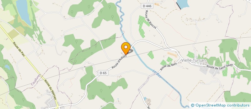 localisation de l'entreprise MONSIEUR ERIC LABORDE  VIELLE-TURSAN