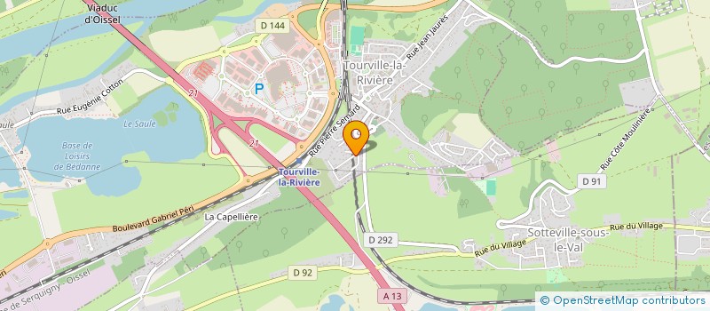 localisation de l'entreprise MONSIEUR ERIC LABOULAIS  TOURVILLE-LA-RIVIERE