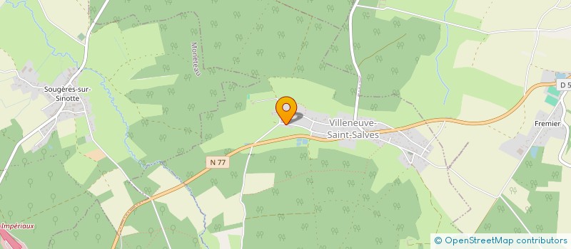 localisation de l'entreprise MONSIEUR ERIC LABRO  VILLENEUVE-SAINT-SALVES