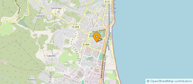 localisation de l'entreprise MONSIEUR ERIC LACAZE à BASTIA