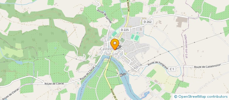 localisation de l'entreprise MONSIEUR ERIC LACHERE  CASTELMORON-SUR-LOT