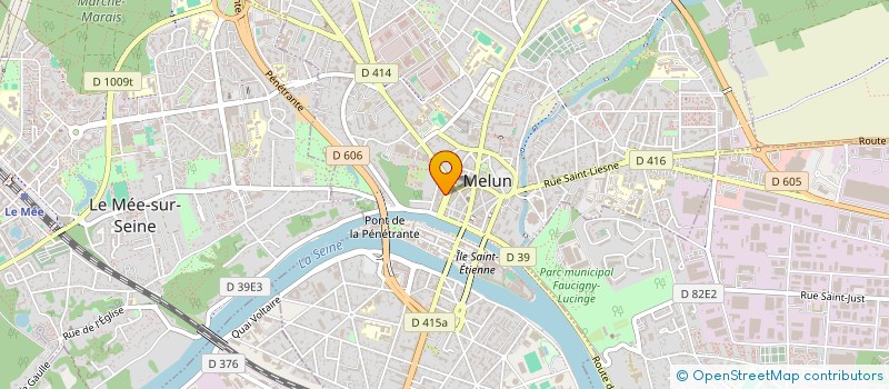 localisation de l'entreprise MONSIEUR ERIC LACOMME  MELUN