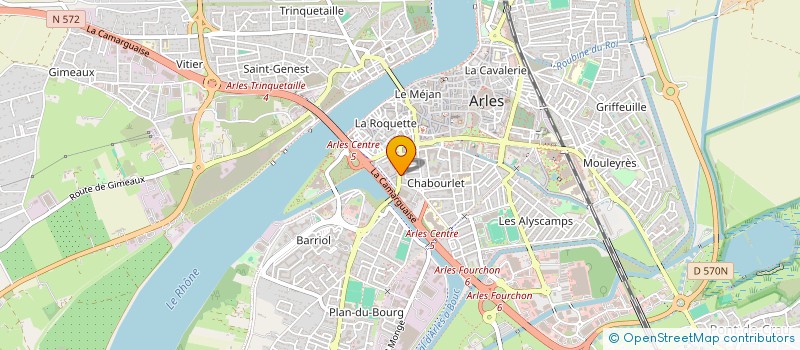 localisation de l'entreprise MONSIEUR ERIC LACOSTE  ARLES