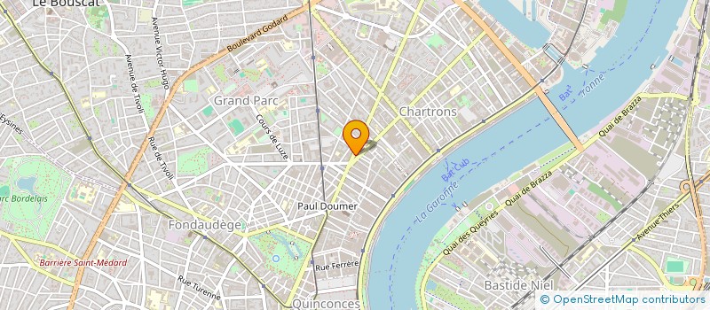 localisation de l'entreprise MONSIEUR ERIC LADEVEZE à BORDEAUX