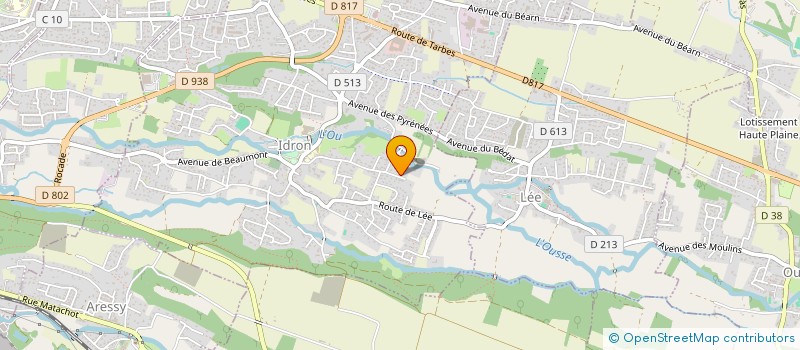 localisation de l'entreprise MONSIEUR ERIC LADEVEZE  IDRON