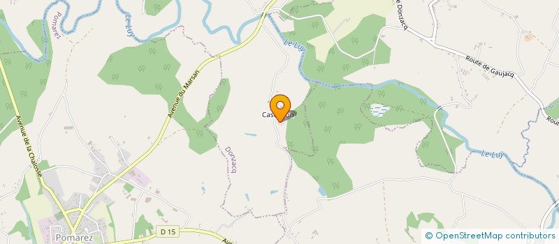 localisation de l'entreprise MONSIEUR ERIC LAFARGUE  POMAREZ