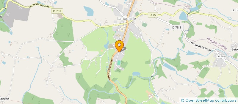 localisation de l'entreprise MONSIEUR ERIC LAFFAIRE  LANOUAILLE