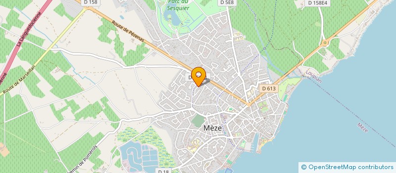 localisation de l'entreprise MONSIEUR ERIC LAFON à MEZE