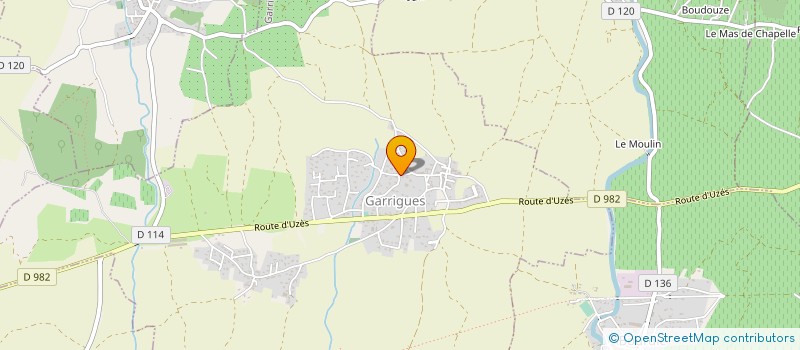 localisation de l'entreprise MONSIEUR ERIC LAFONT  GARRIGUES-SAINTE-EULALIE