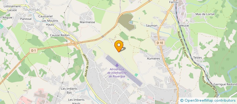 localisation de l'entreprise MONSIEUR ERIC LAGARRIGUE  VILLEFRANCHE-DE-ROUERGUE