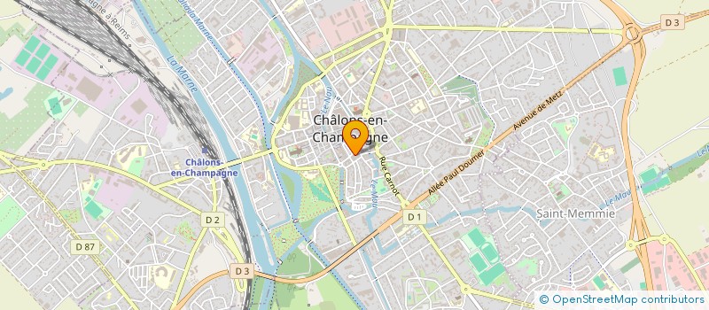 localisation de l'entreprise MONSIEUR ERIC LAHAYE à CHALONS-EN-CHAMPAGNE