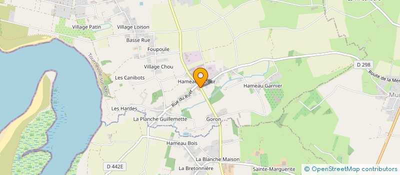 localisation de l'entreprise MONSIEUR ERIC LAISNE  TOURNEVILLE-SUR-MER