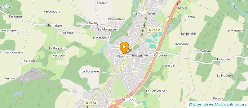 localisation de l'entreprise MONSIEUR ERIC LALOUETTE  TREFFLEAN