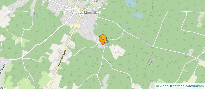 localisation de l'entreprise MONSIEUR ERIC LALOUP  VENDAYS-MONTALIVET