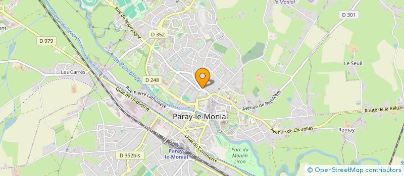 localisation de l'entreprise MONSIEUR ERIC LAMANNA à PARAY-LE-MONIAL