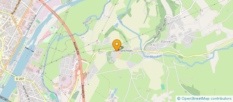 localisation de l'entreprise MONSIEUR ERIC LAMBOLEZ  PERREUX