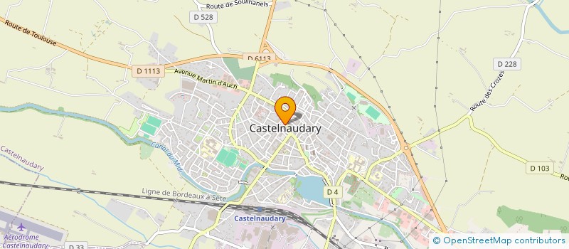localisation de l'entreprise MONSIEUR ERIC LAMMOGLIA  CASTELNAUDARY