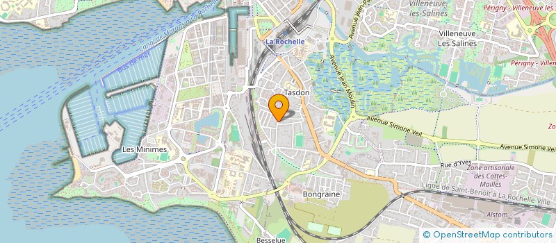 localisation de l'entreprise MONSIEUR ERIC LAMOUREUX  LA ROCHELLE