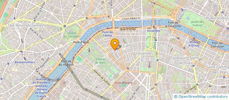 localisation de l'entreprise MONSIEUR ERIC LANCELOT  PARIS