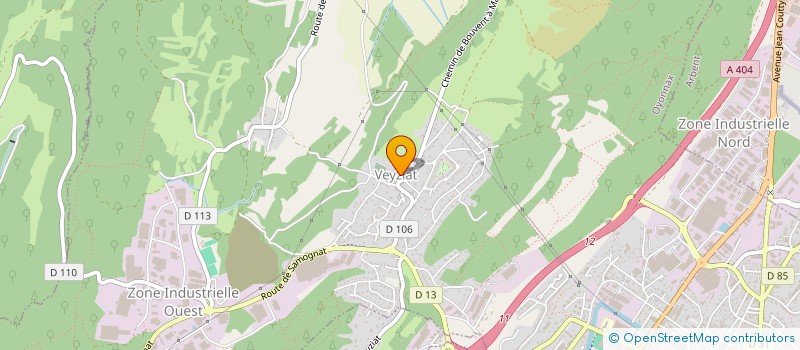 localisation de l'entreprise MONSIEUR ERIC LANCON à OYONNAX