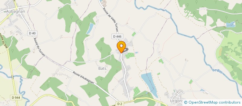 localisation de l'entreprise MONSIEUR ERIC LANET  BATS