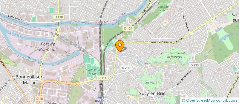 localisation de l'entreprise MONSIEUR ERIC LANG  SUCY-EN-BRIE