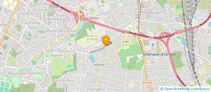 localisation de l'entreprise MONSIEUR ERIC LANGLADE à VILLENAVE-D'ORNON